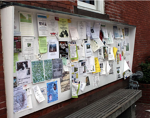 old fashioned community board